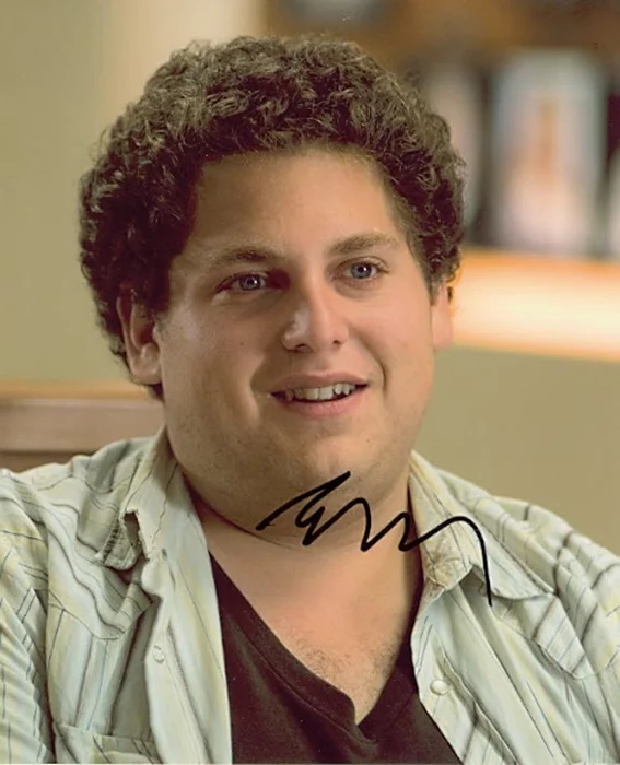 Jonah Hill autograph