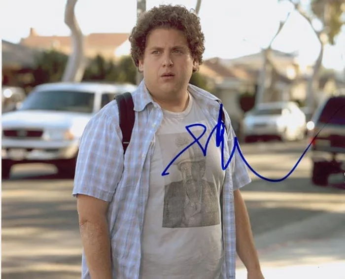 Jonah Hill autograph