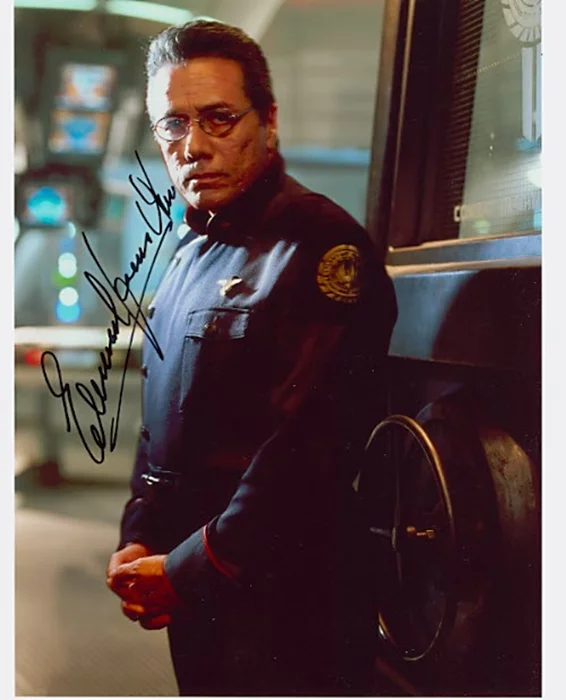 Edward James Olmos autograph