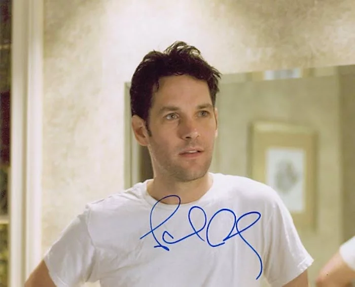 Paul Rudd autograph