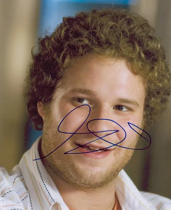Seth Rogen autograph