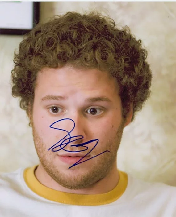Seth Rogen autograph