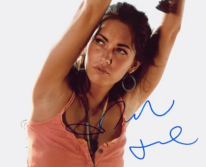 Megan Fox autograph