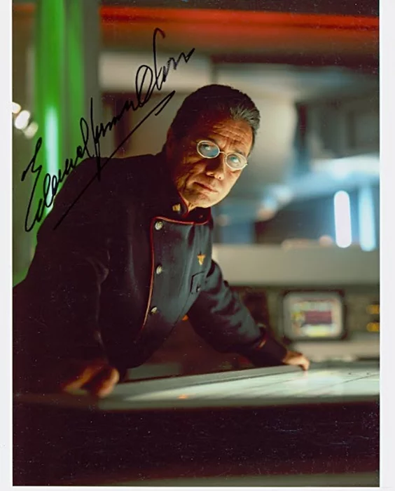 Edward James Olmos autograph