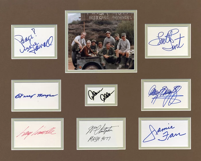 M*A*S*H autograph