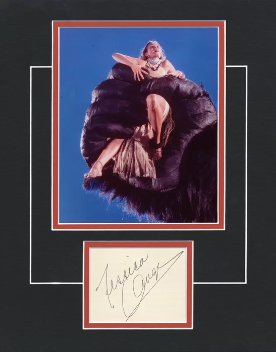 Jessica Lange autograph
