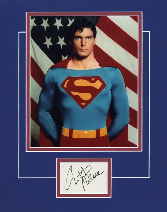 Christopher Reeve autograph