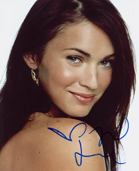 Megan Fox autograph