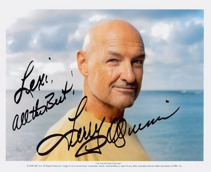 Terry O'Quinn autograph