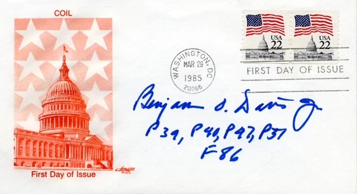 Benjamin O. Davis autograph