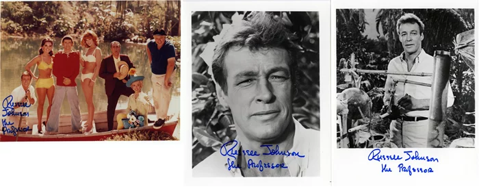 Russell Johnson autograph