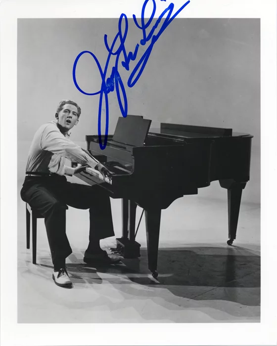 Jerry Lee Lewis autograph