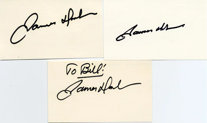 James Doohan autograph