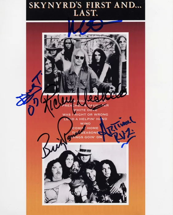 Lynyrd Skynyrd autograph
