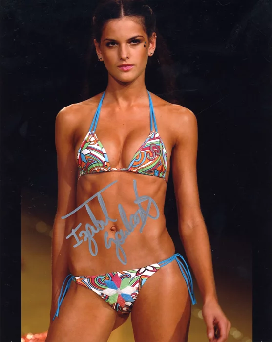 Izabel Goulart autograph
