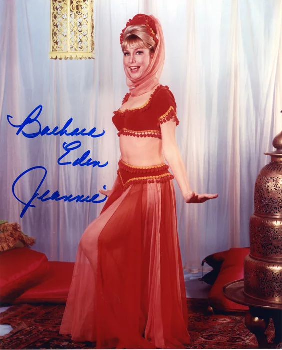 Barbara Eden autograph