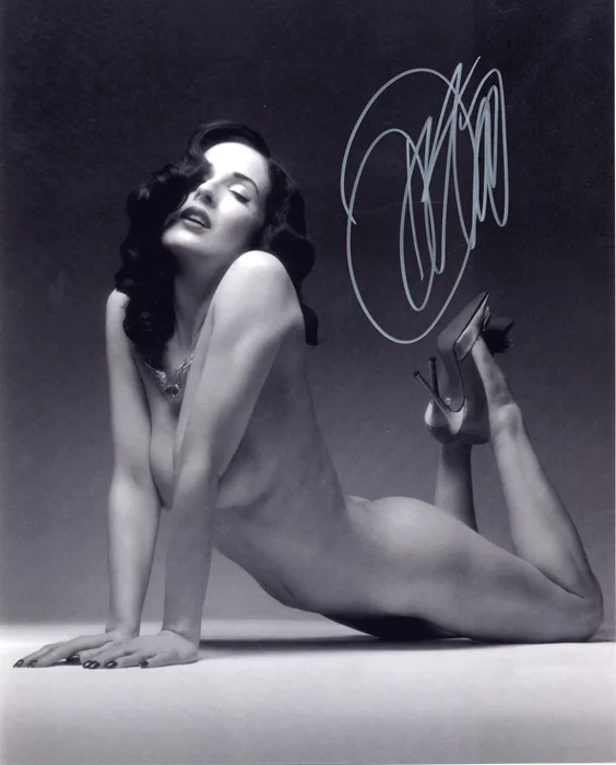 Dita Von Teese autograph