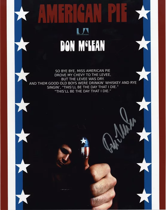 Don McLean autograph