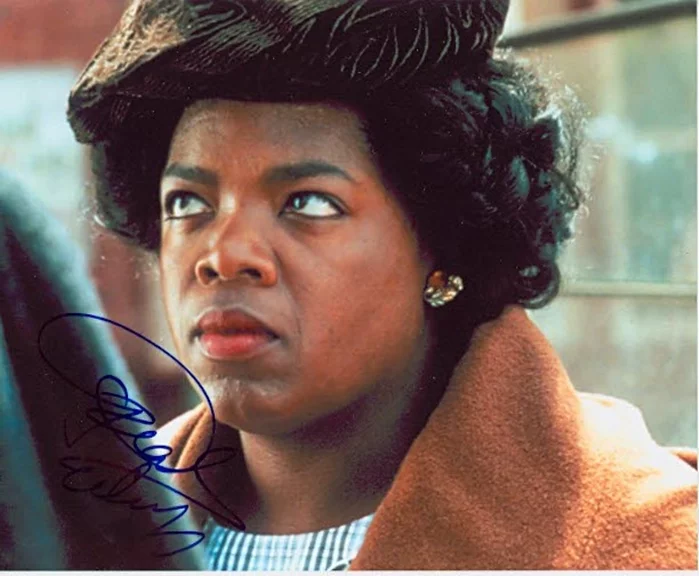 Oprah Winfrey autograph