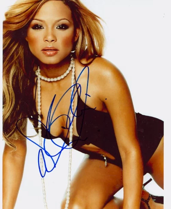 Christina Milian autograph