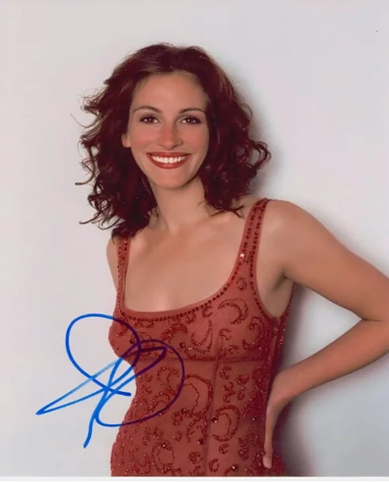 Julia Roberts autograph