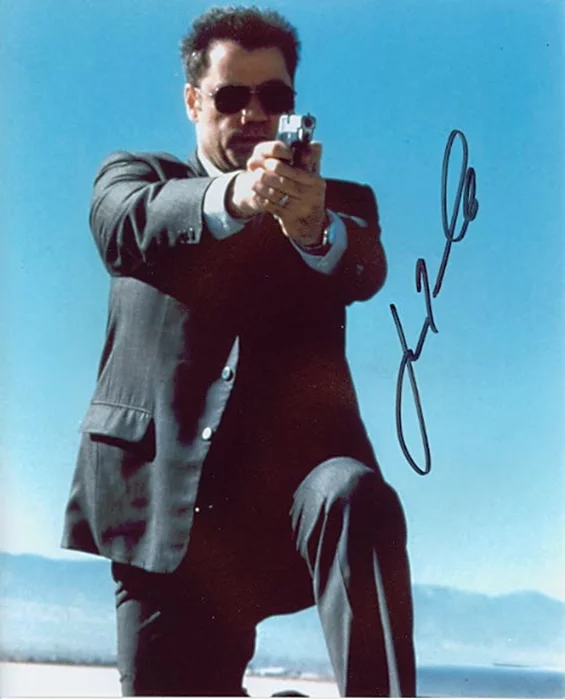 John Travolta autograph