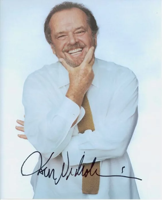Jack Nicholson autograph