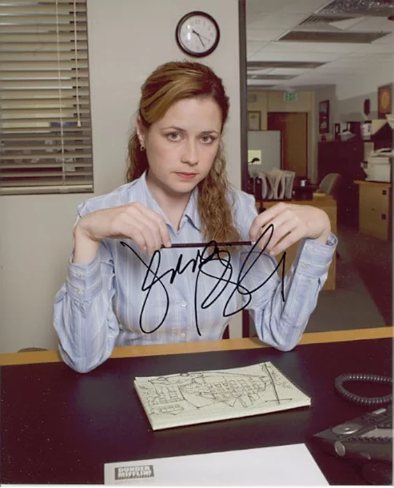 Jenna Fischer autograph