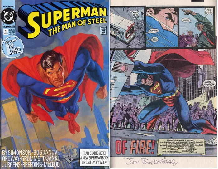 Jon Bogdanove autograph