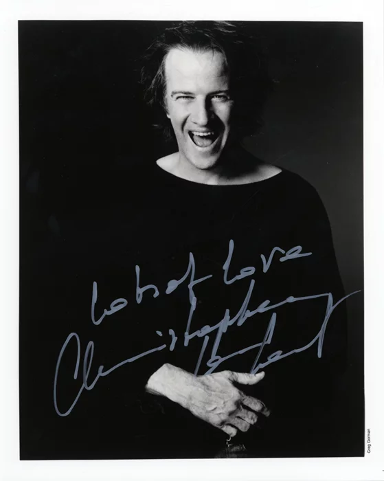 Christopher Lambert autograph