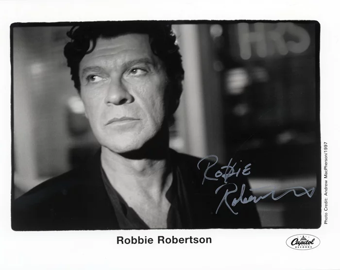 Robbie Robertson autograph