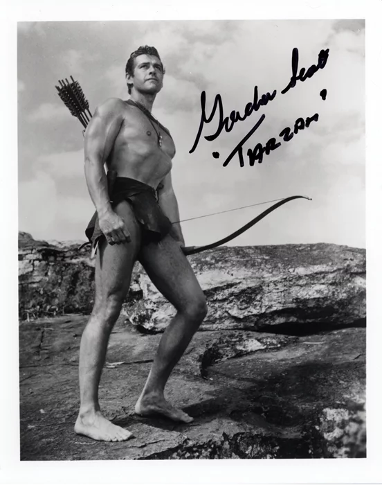 Gordon Scott autograph