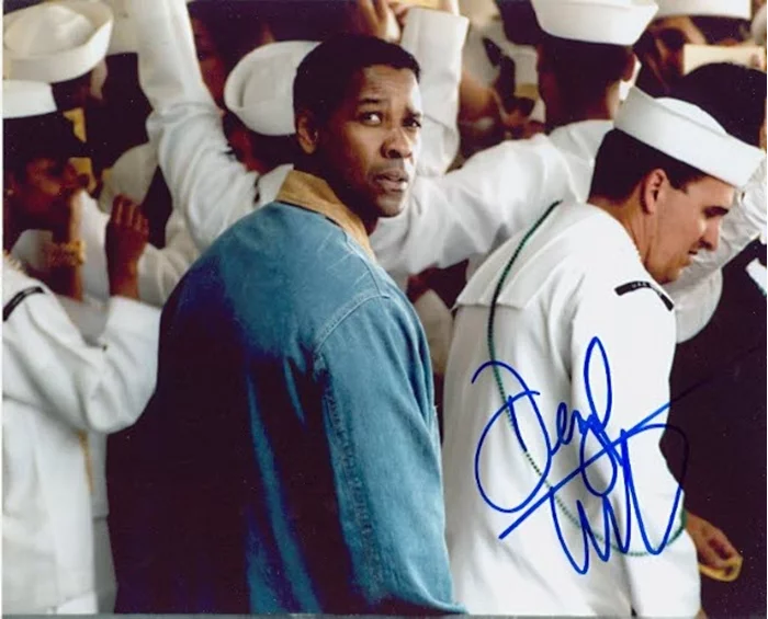 Denzel Washington autograph