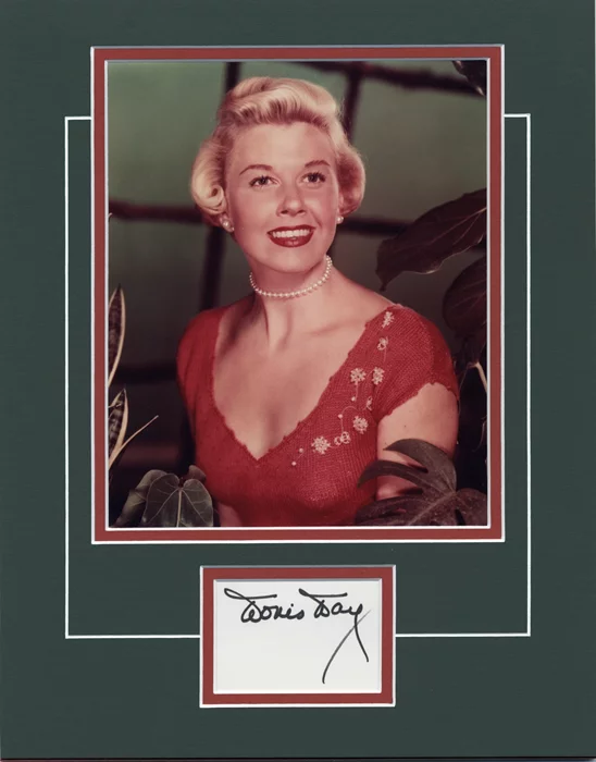 Doris Day autograph