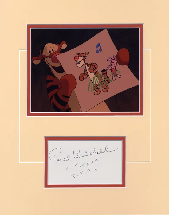Paul Winchell autograph