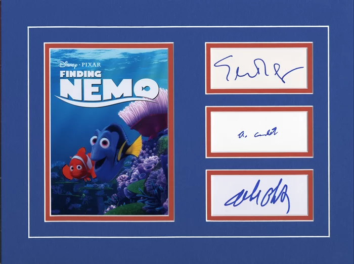 Finding Nemo autograph