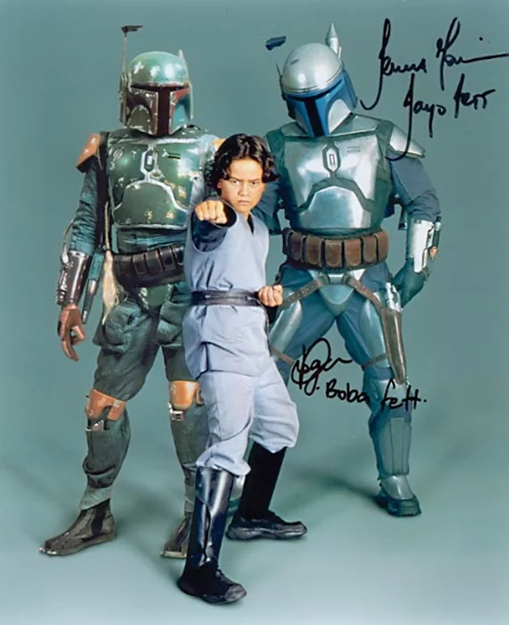 Boba Fett and Jango Fett autograph