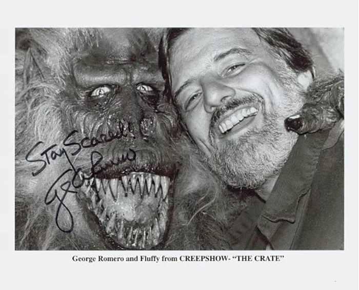 George Romero autograph
