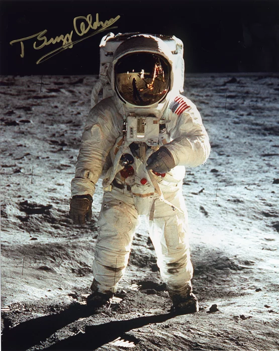 Buzz Aldrin autograph