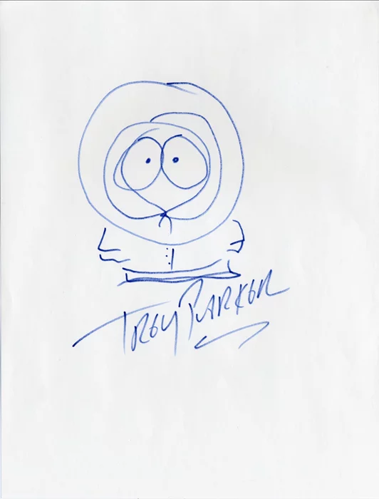 Trey Parker autograph