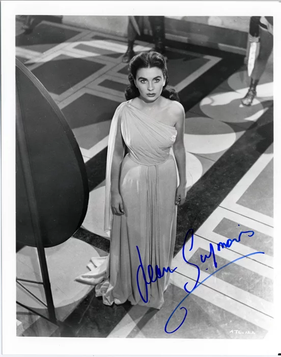 Jean Simmons autograph