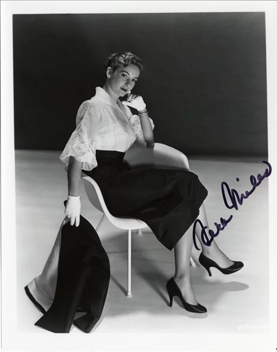 Vera Miles autograph