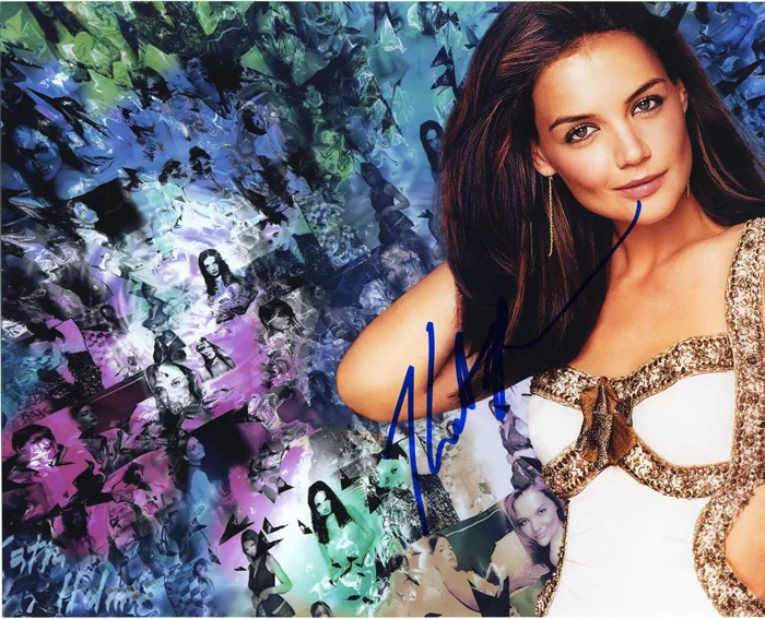 Katie Holmes autograph