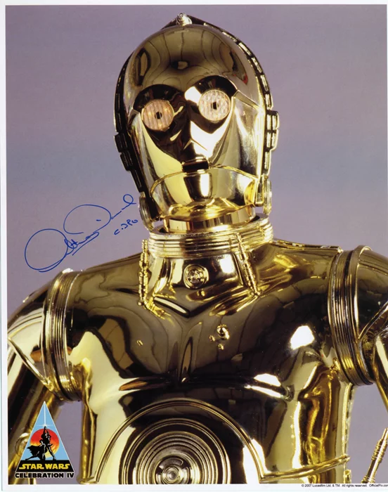 Anthony Daniels autograph