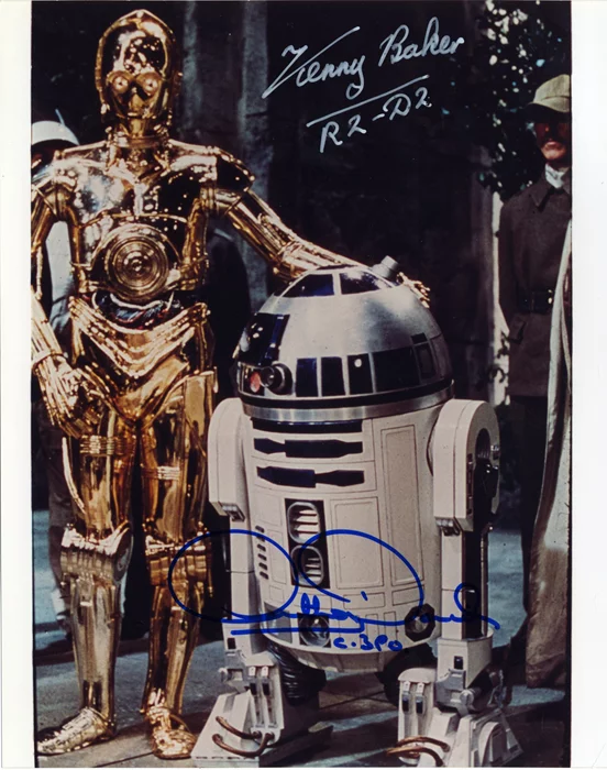 Star Wars Droids autograph
