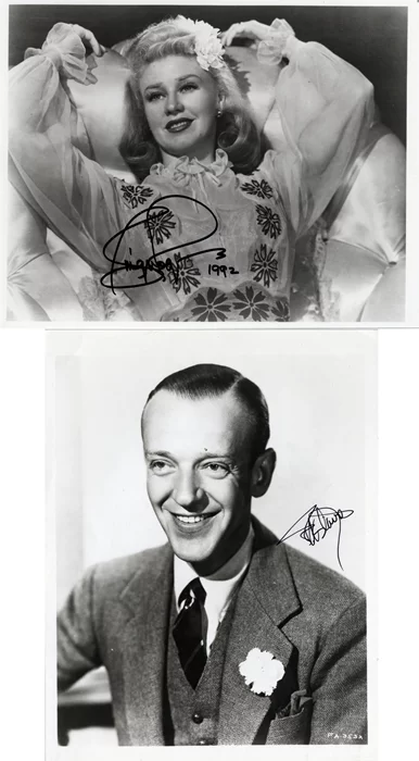 Astaire & Rogers autograph