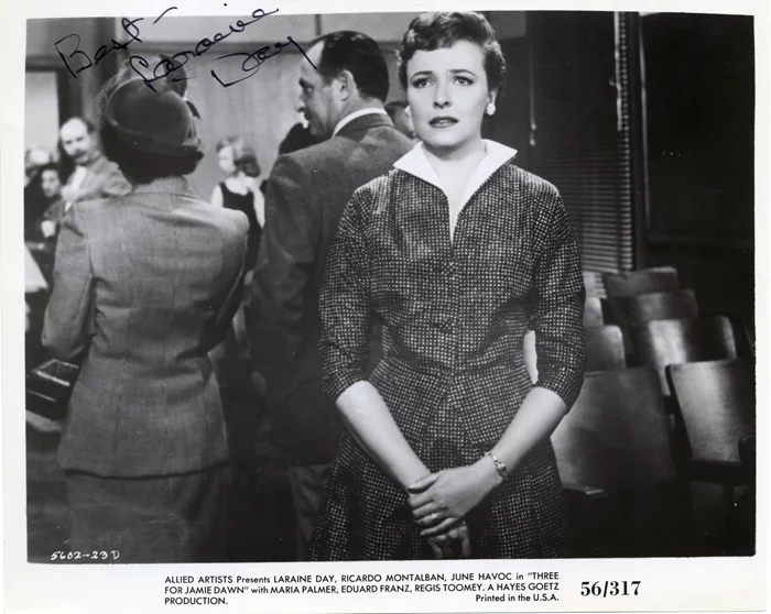 Laraine Day autograph