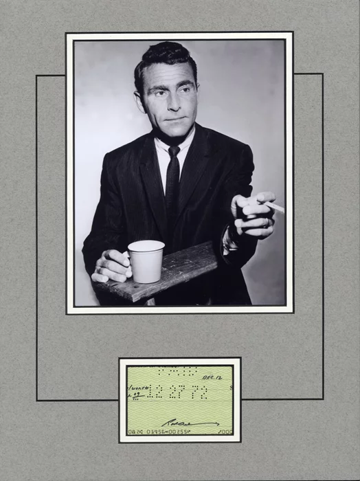 Rod Serling autograph