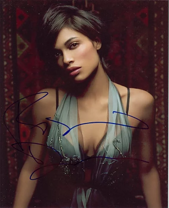 Rosario Dawson autograph