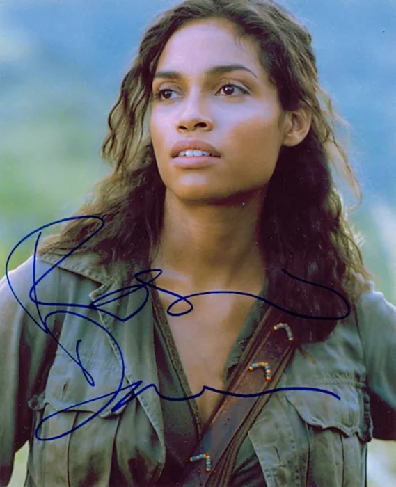 Rosario Dawson autograph